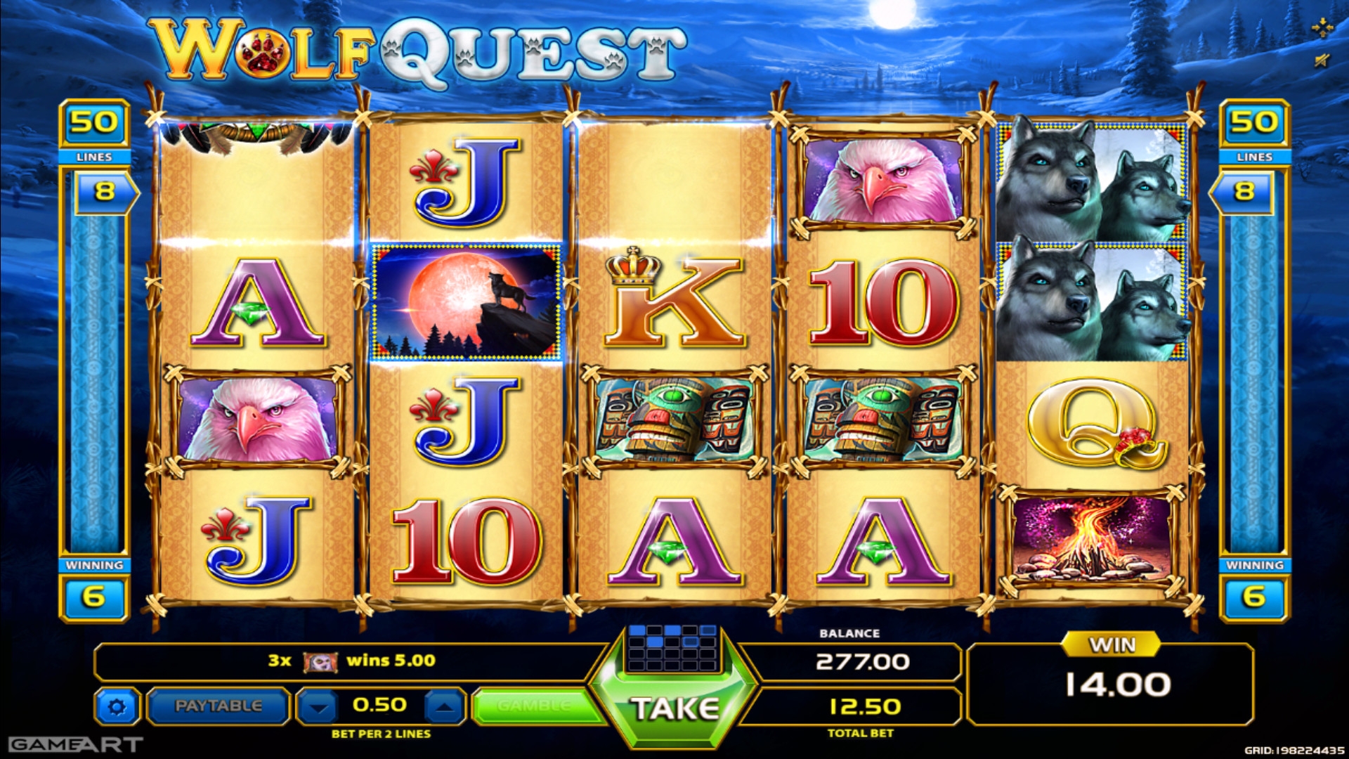 How are slot machines regulated at quest casino poker